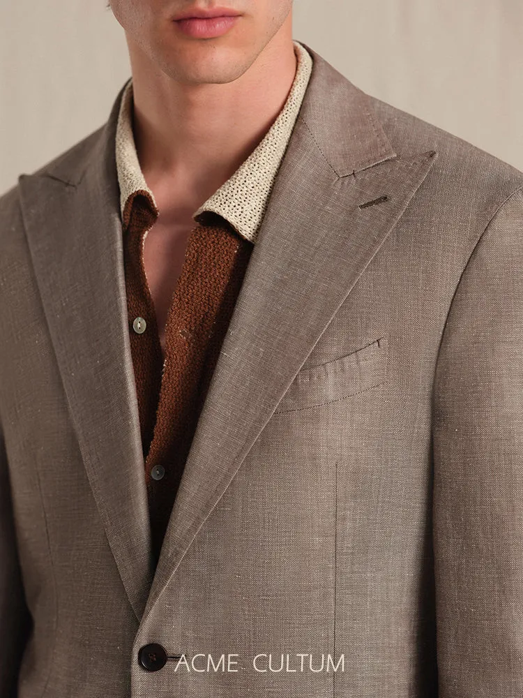 Lightweight Linen & Wool Suit