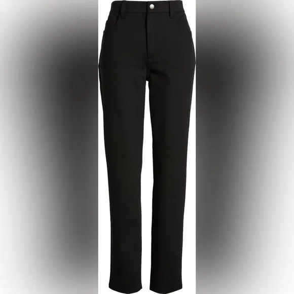 Like New - Eileen Fisher High Waist Slim Fit Jeans - Black - Size XS