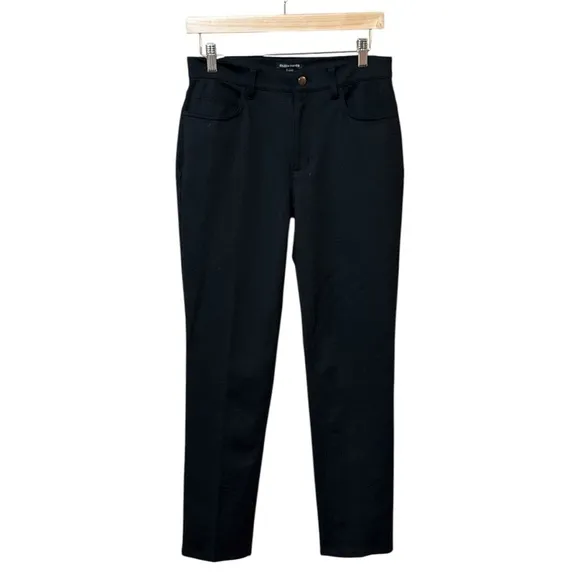 Like New - Eileen Fisher High Waist Slim Fit Jeans - Black - Size XS