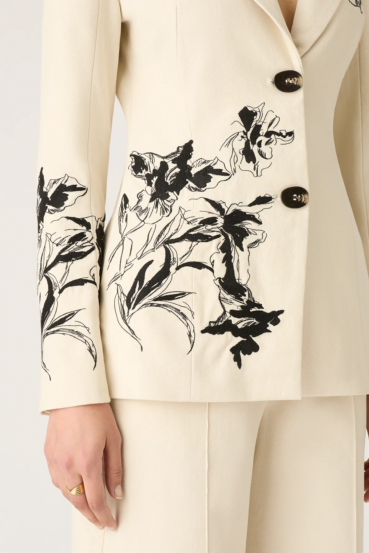 LIS EBROIDERY BLAZER