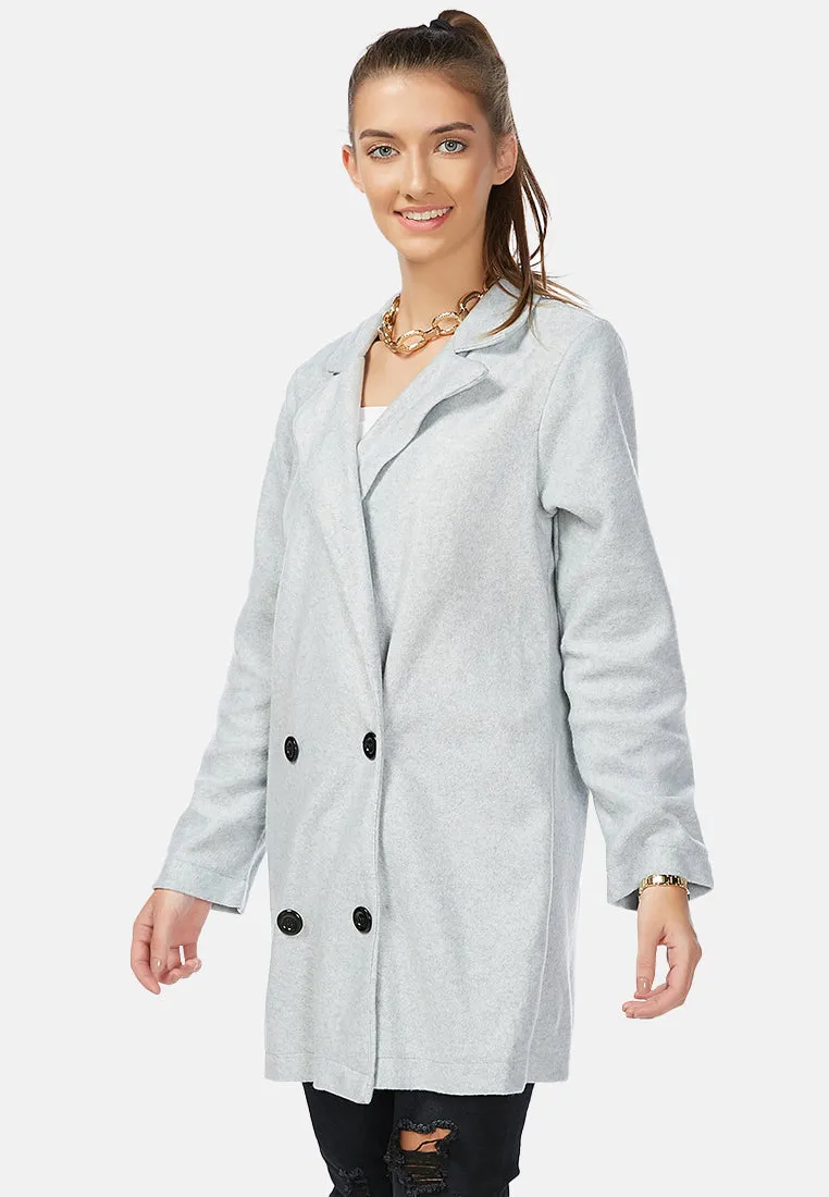 Long Sleeve Overcoat