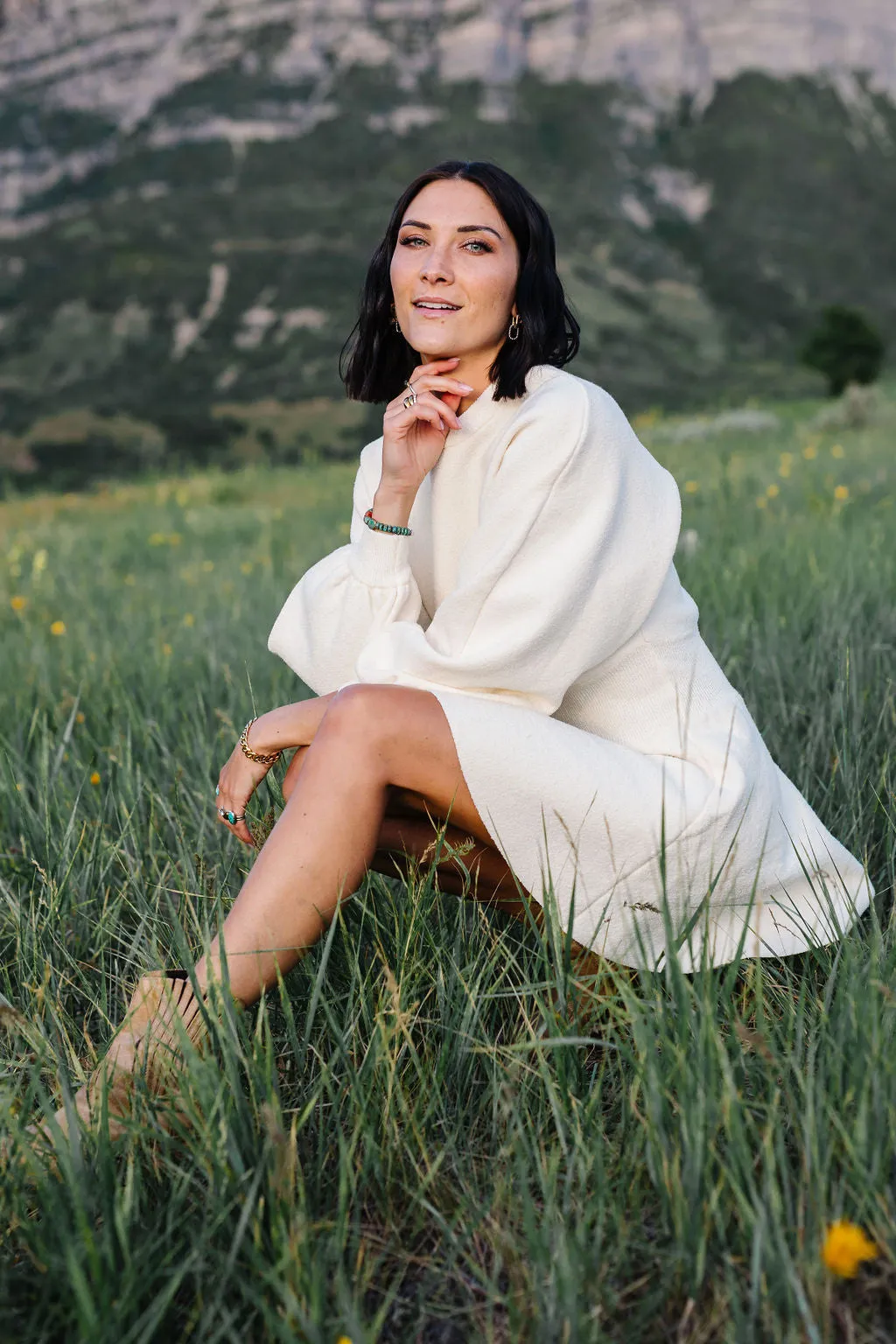 Lost In Versailles Sweater Dress