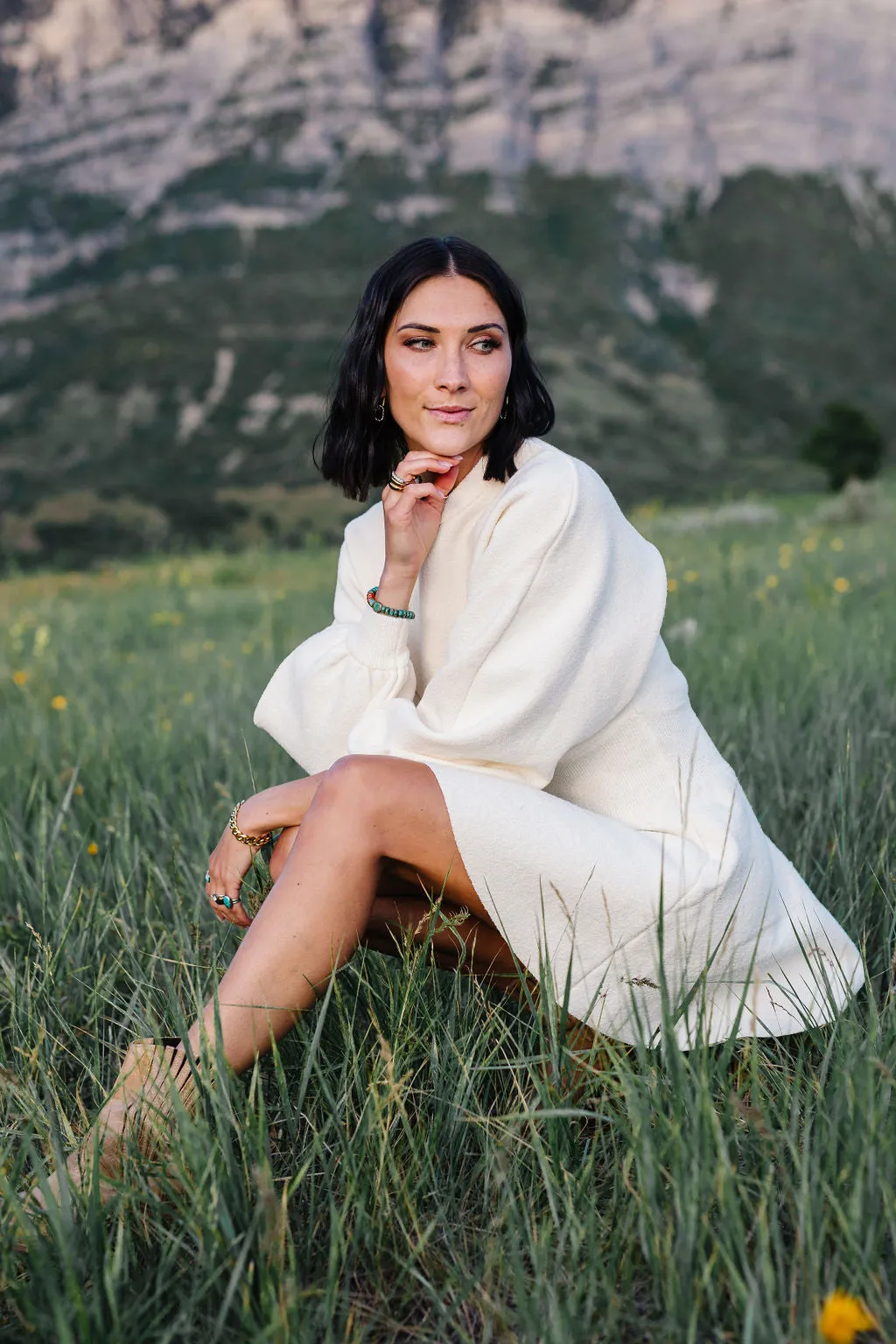 Lost In Versailles Sweater Dress