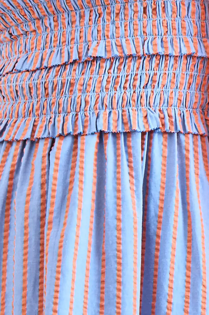 Louise Dress - Beach Stripe
