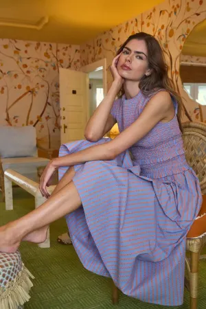 Louise Dress - Beach Stripe