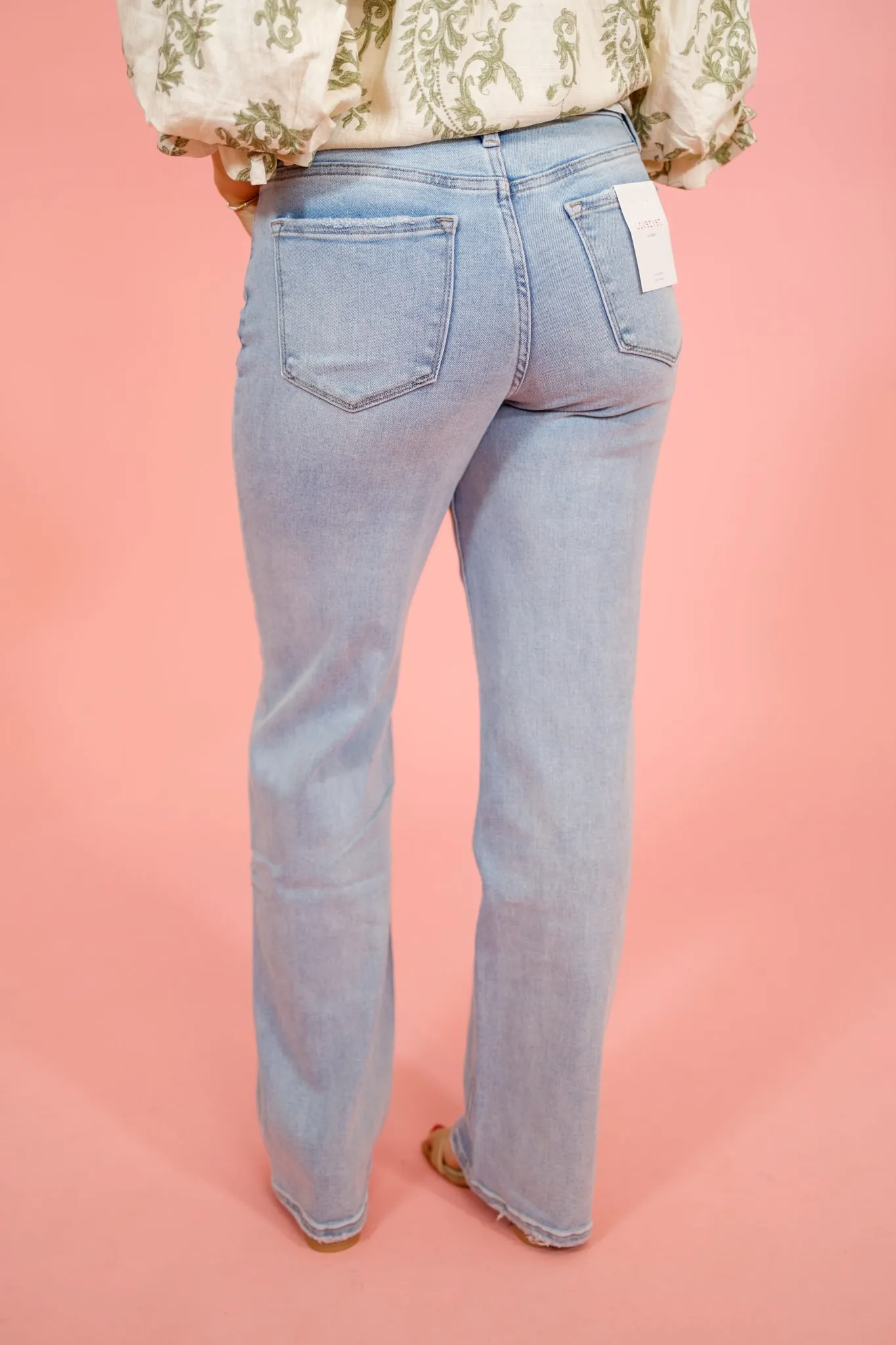Lovervet Light Wash Convenient Jeans, REG   CURVY