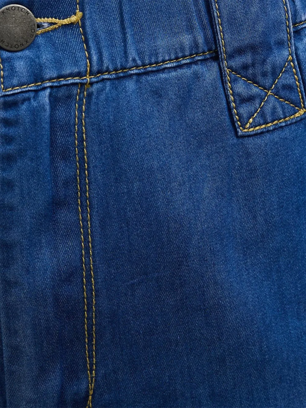 Lucia Wide Leg Pants - RODEO BLUE