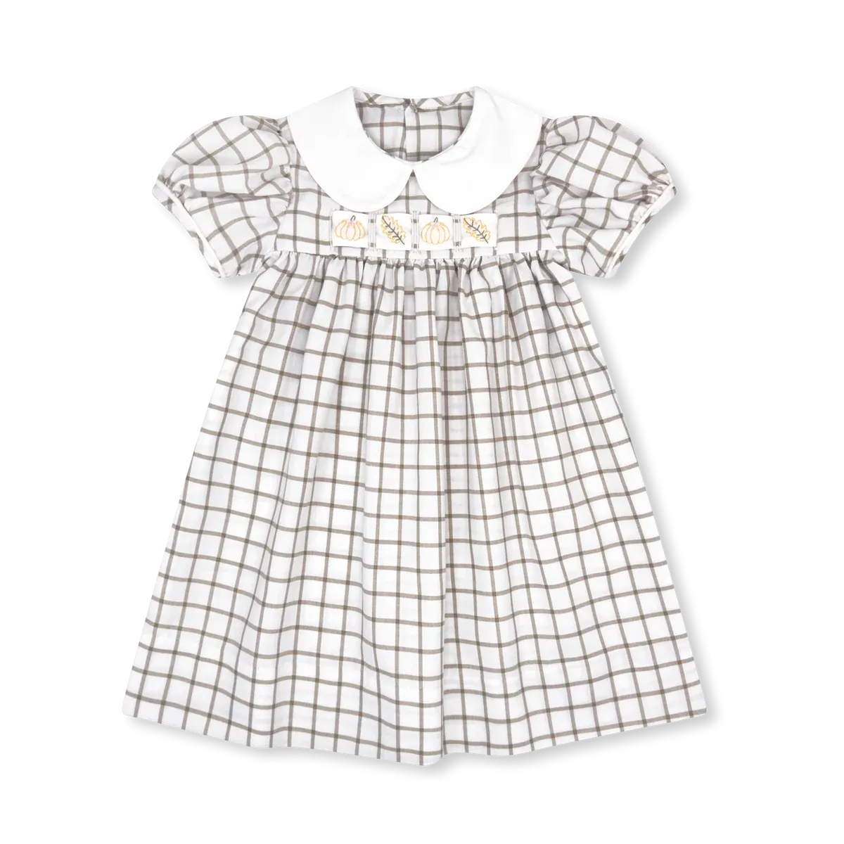 Lullaby Set: Ruth Ribbon Dress - King Street Windowpane