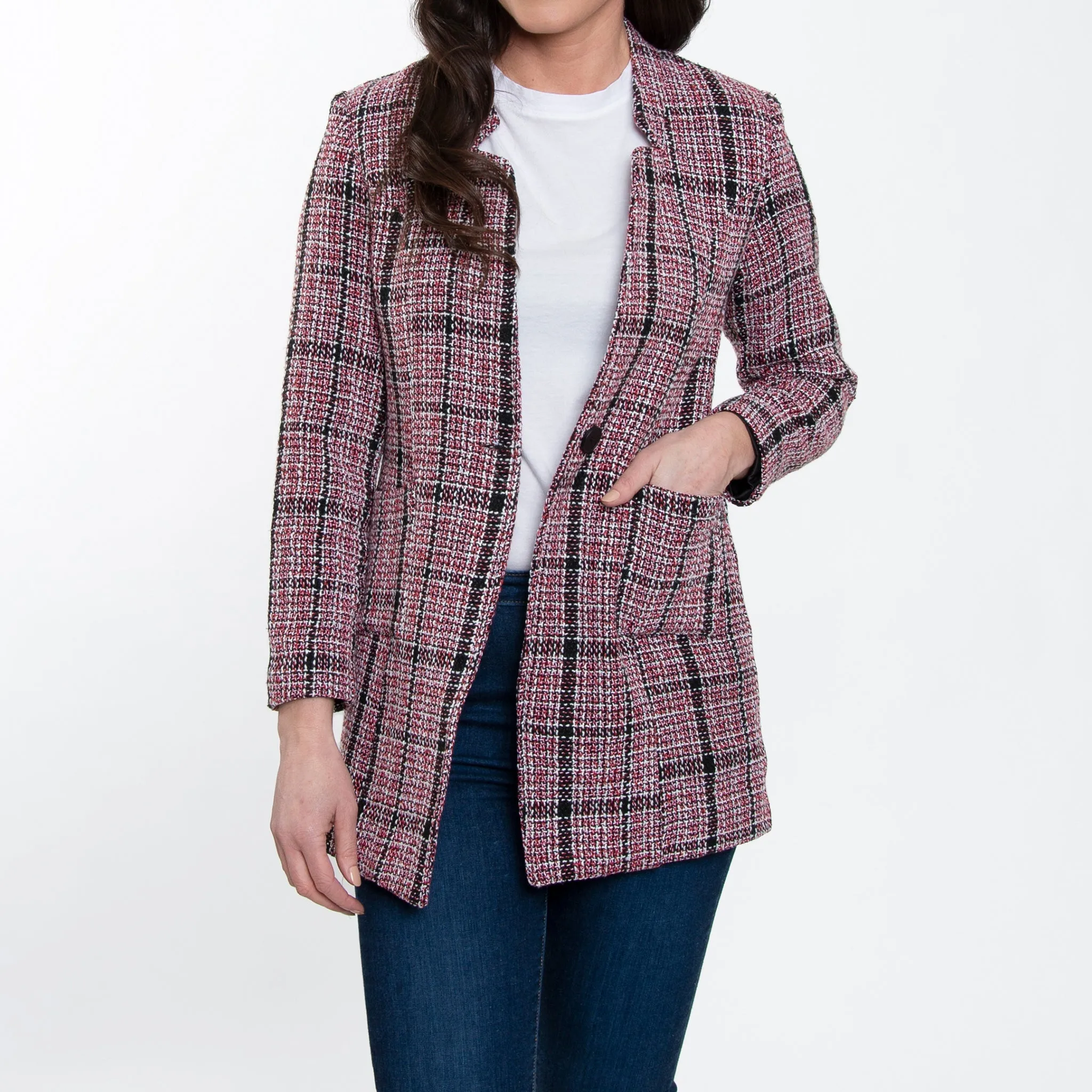 Lyra Long Boucle Blazer