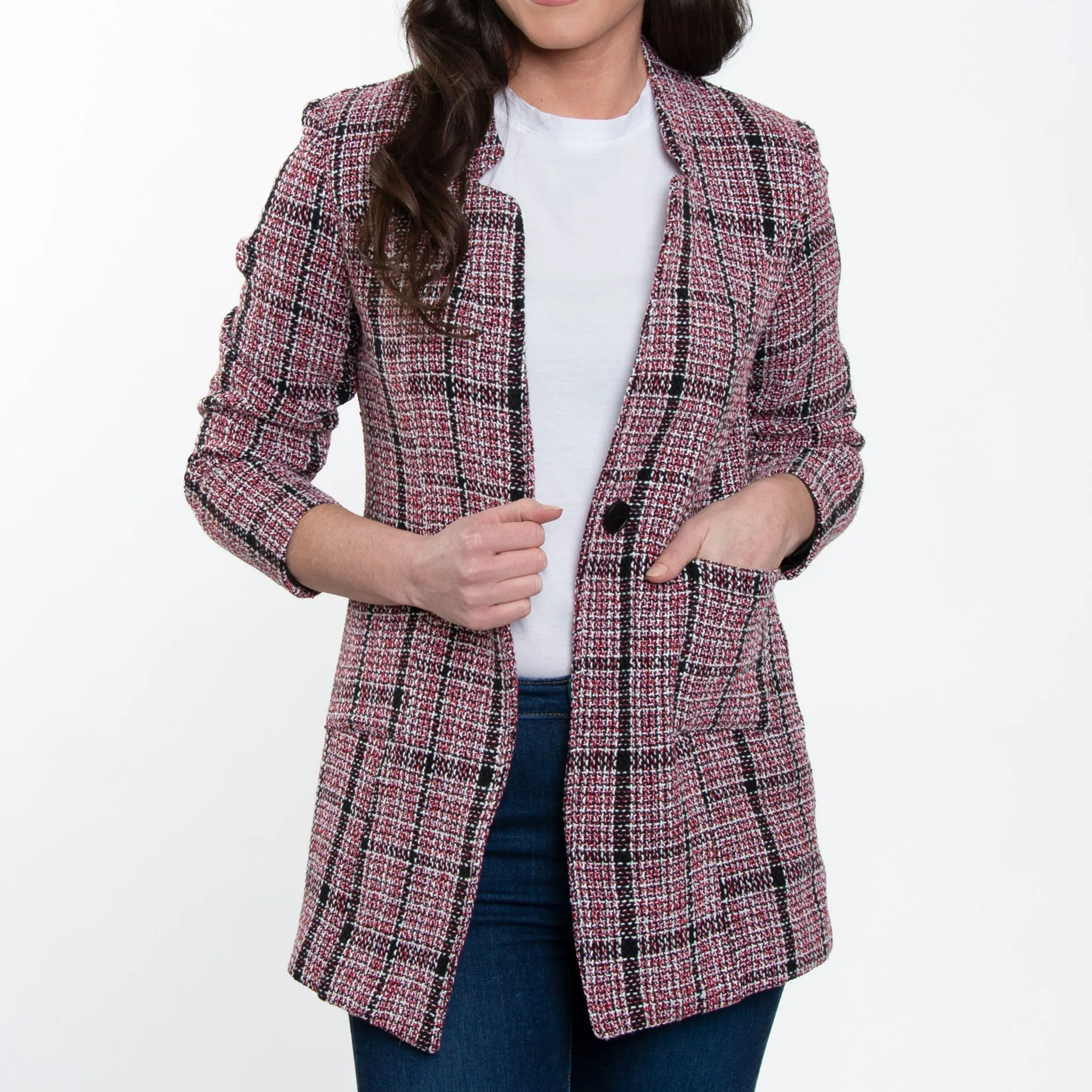 Lyra Long Boucle Blazer
