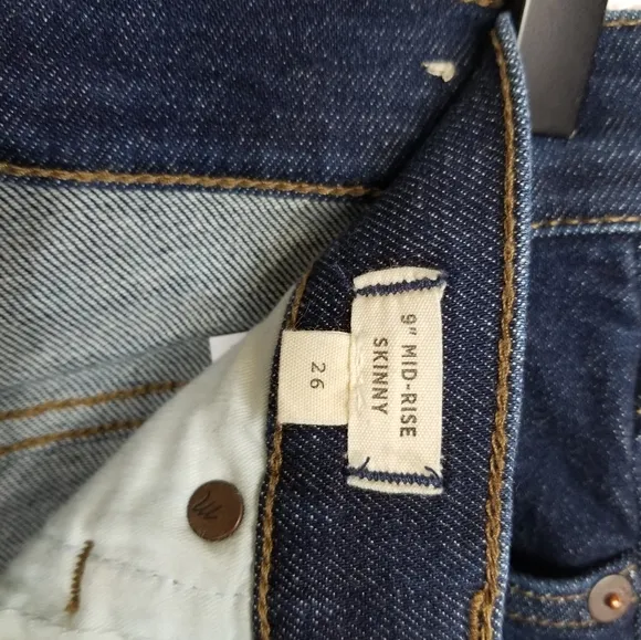 Madewell | 9&quot; Mid-Rise Skinny Jeans in Orland Wash