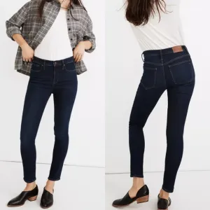 Madewell | 9&quot; Mid-Rise Skinny Jeans in Orland Wash