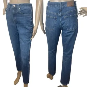 MADEWELL &quot;The High-Rise Slim Boyjean&quot; Jeans