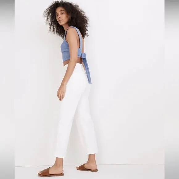 Madewell NWT Perfect Vintage Wide Leg Jeans Size 32 Patch Pocket Edition