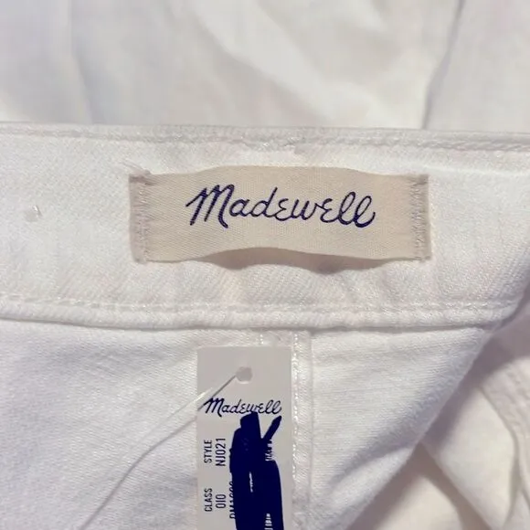 Madewell NWT Perfect Vintage Wide Leg Jeans Size 32 Patch Pocket Edition