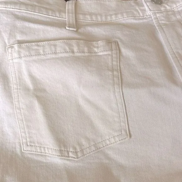 Madewell NWT Perfect Vintage Wide Leg Jeans Size 32 Patch Pocket Edition