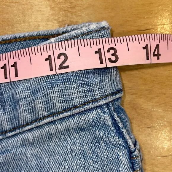 Madewell Perfect vintage full-length jeans high rise straight leg women 26