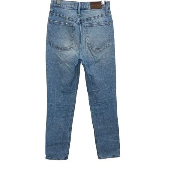 Madewell Perfect vintage full-length jeans high rise straight leg women 26