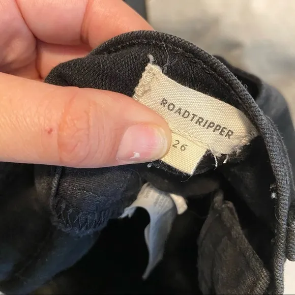 Madewell Roadtripper Jeans in Bennett Black