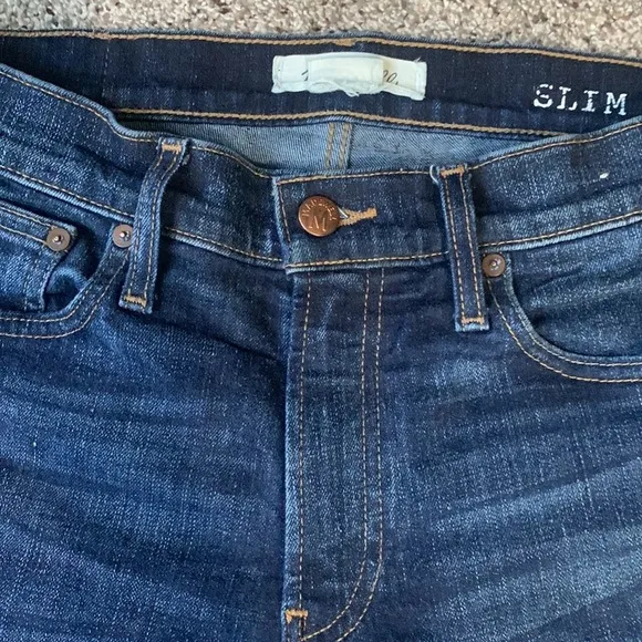 Madewell slim jeans size 32x32