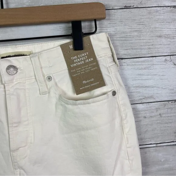 Madewell The Curvy Perfect Vintage Jeans Size 27P