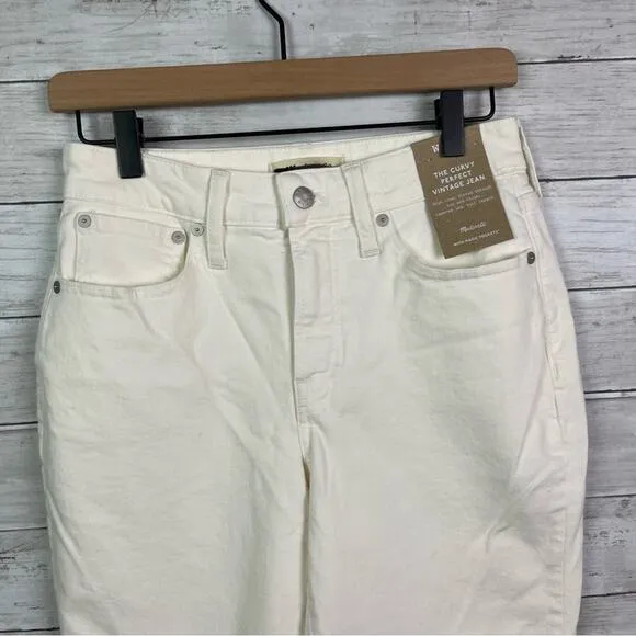 Madewell The Curvy Perfect Vintage Jeans Size 27P