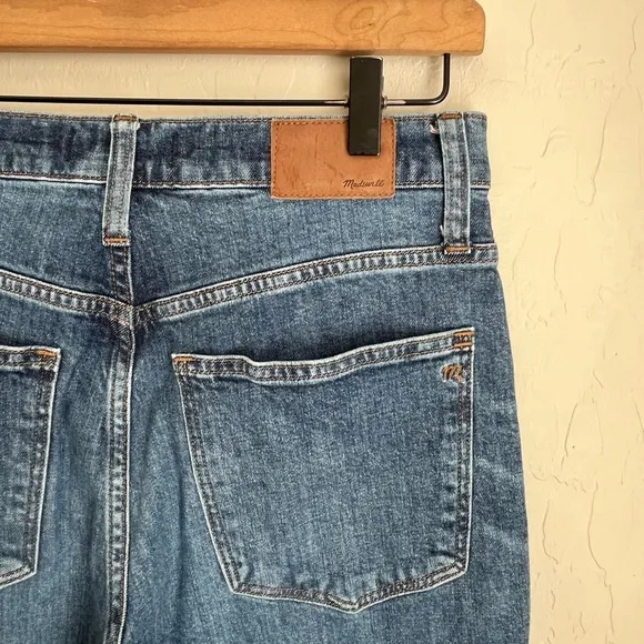 Madewell the high rise slim boy jeans 28