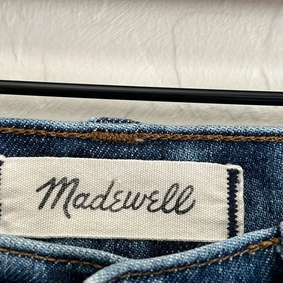 Madewell the high rise slim boy jeans 28