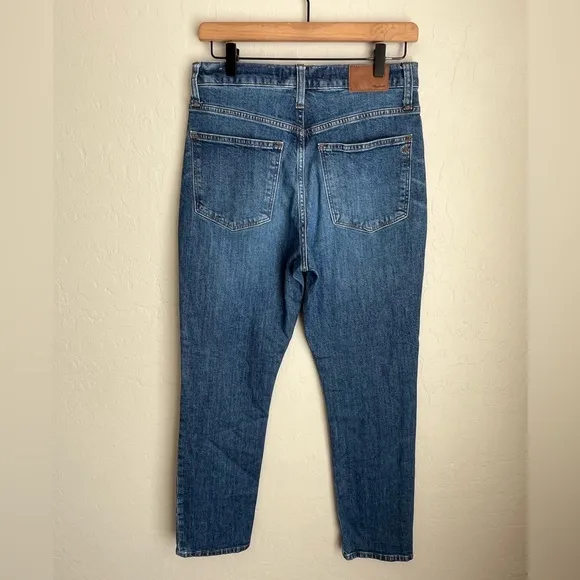 Madewell the high rise slim boy jeans 28