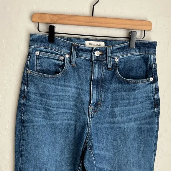 Madewell the high rise slim boy jeans 28