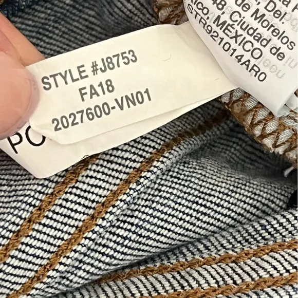 Madewell the high rise slim boy jeans 28