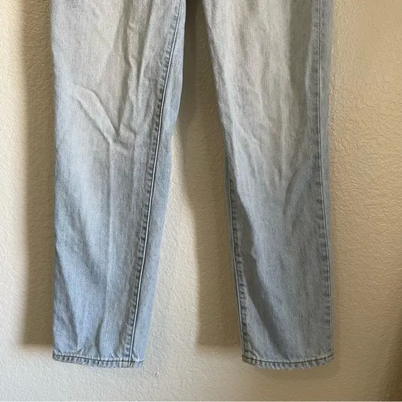 Madewell The Perfect Vintage Jean High Waisted Straight Tapered Slim Leg C2819