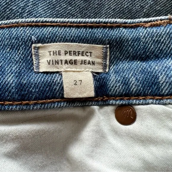 Madewell The Perfect Vintage Jean Size 27