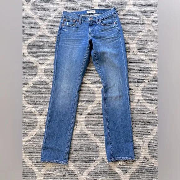 Madewell The Slim BoyJean in Walton Wash Mid Rise - Size 24