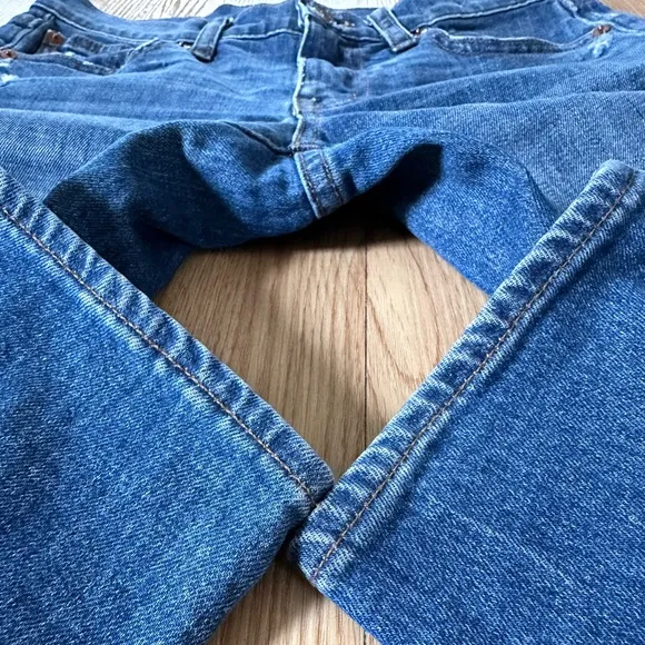 Madewell The Slim BoyJean in Walton Wash Mid Rise - Size 24