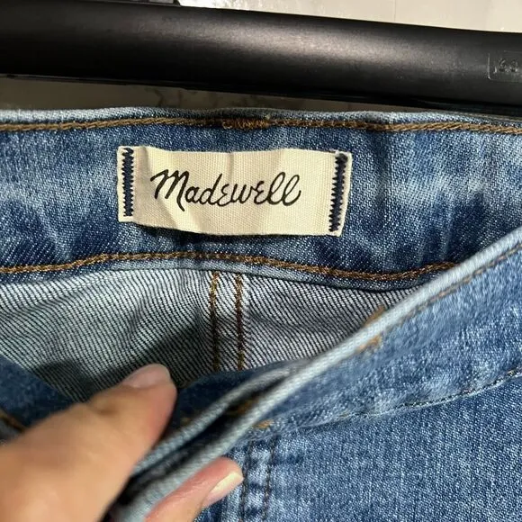 Madewell 9-Inch Mid-Rise Roadtripper Supersoft Skinny Jeans Size 35P