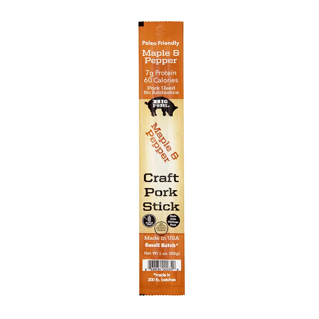 Maple & Pepper Pork Stick