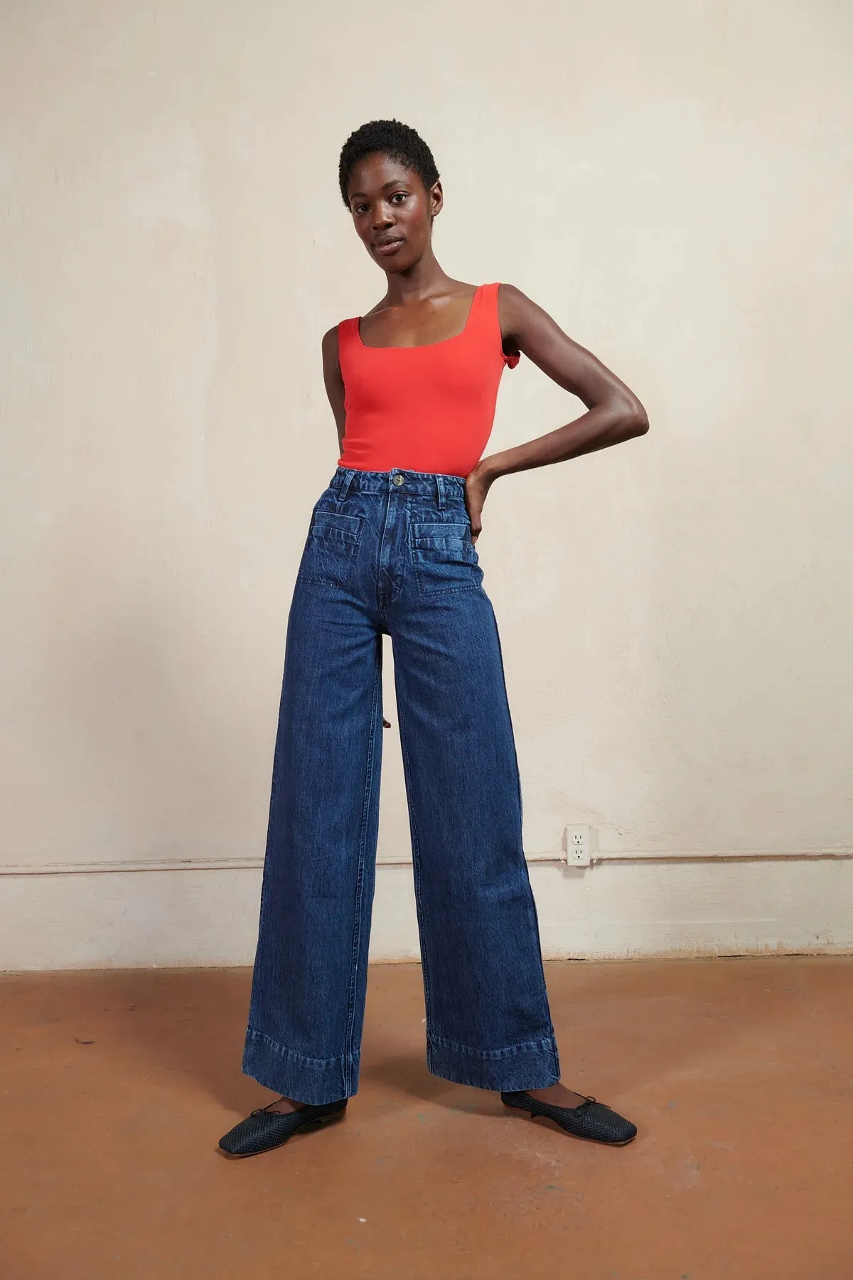 Maria Stanley Hank Pant Jean | organic   earth dyed