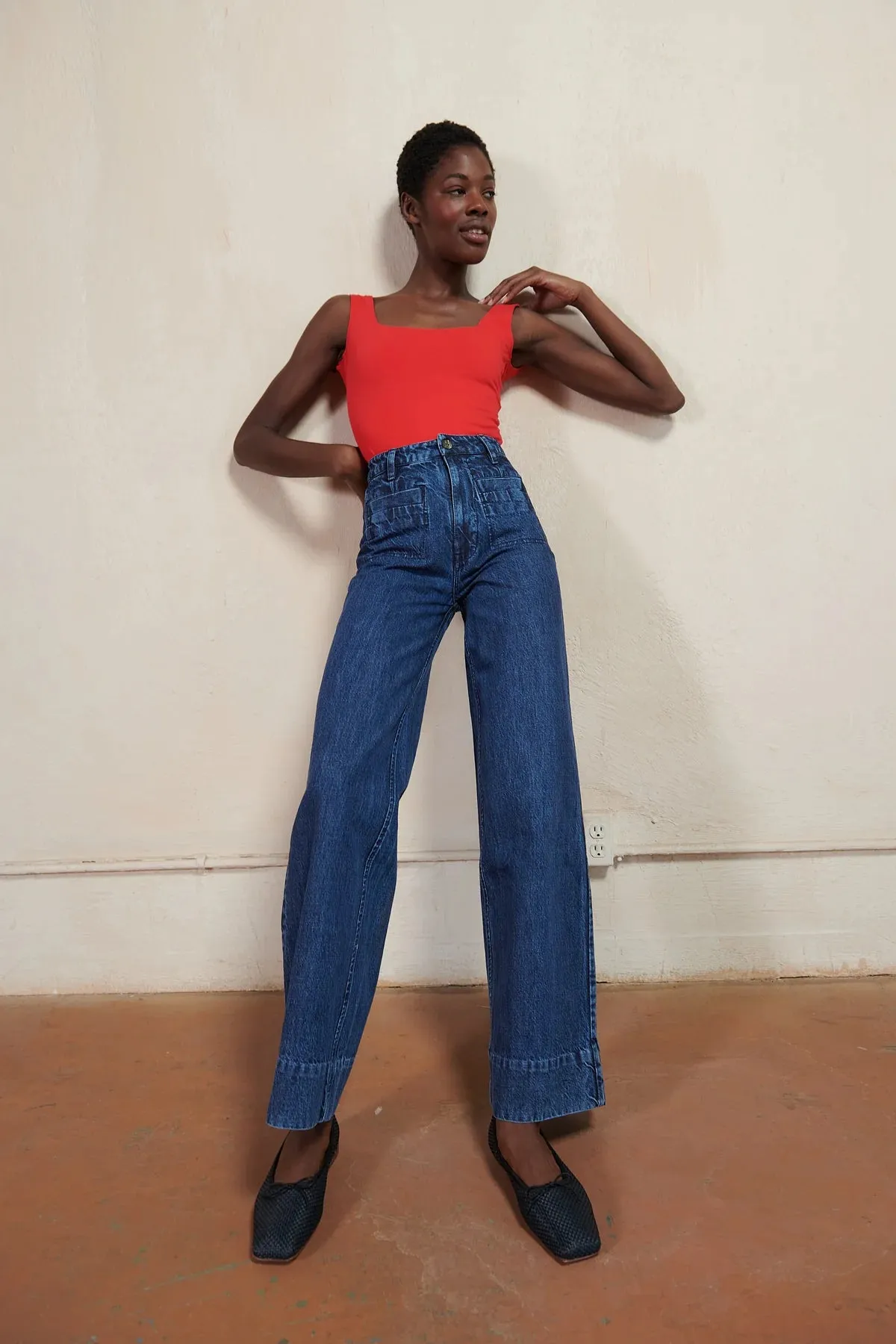 Maria Stanley Hank Pant Jean | organic   earth dyed