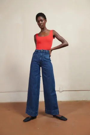 Maria Stanley Hank Pant Jean | organic   earth dyed