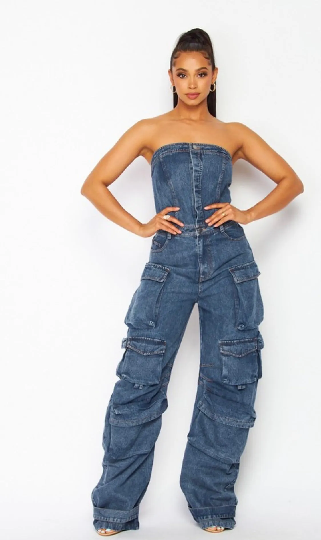 Megan cargo jumpsuit