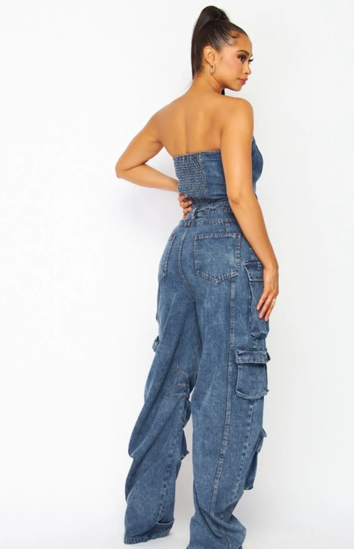 Megan cargo jumpsuit