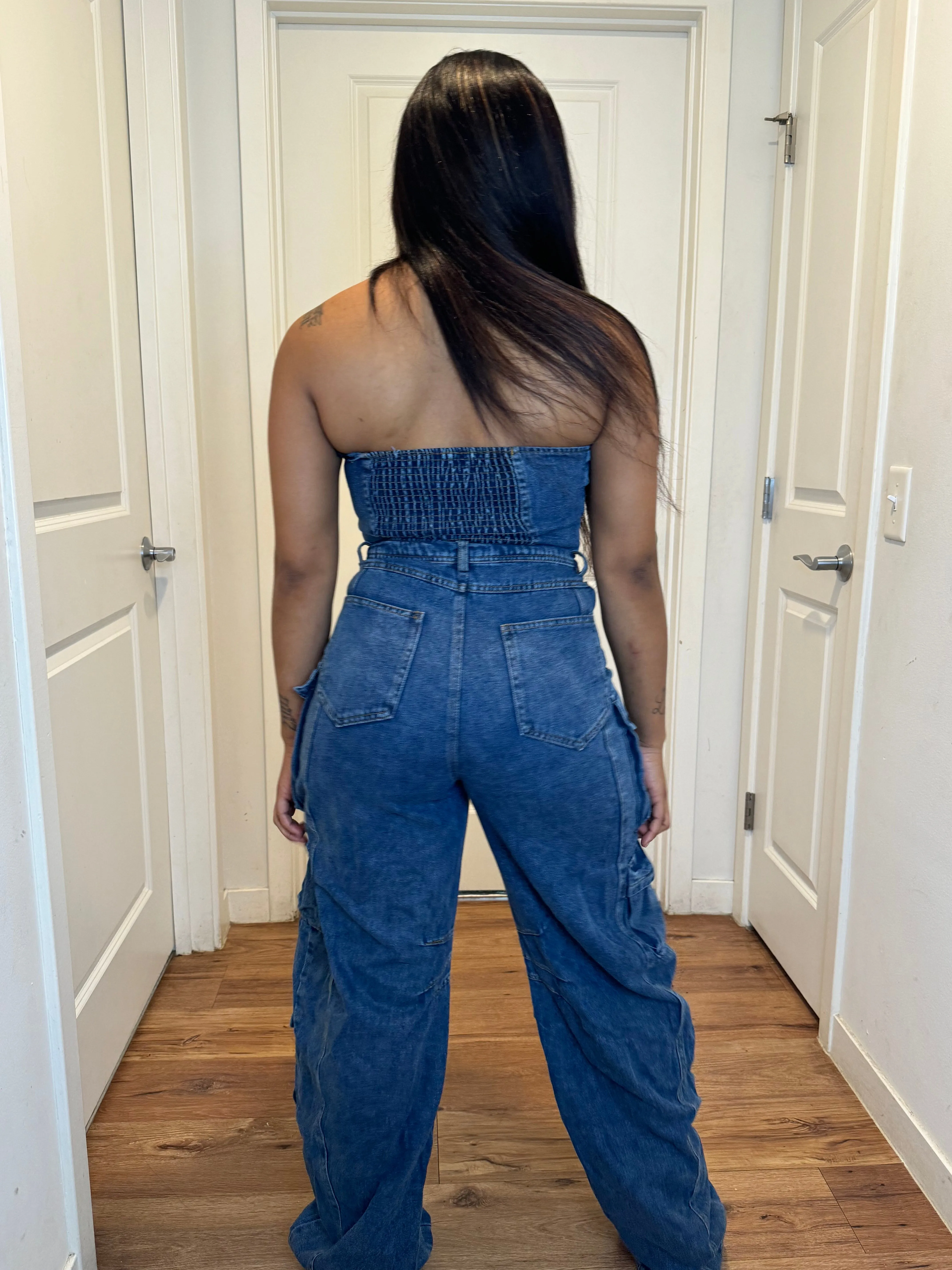Megan cargo jumpsuit