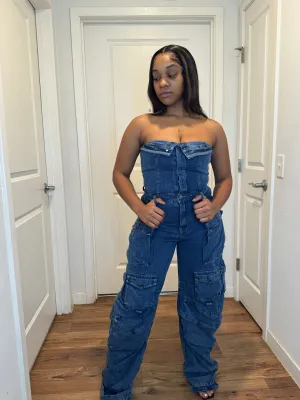 Megan cargo jumpsuit
