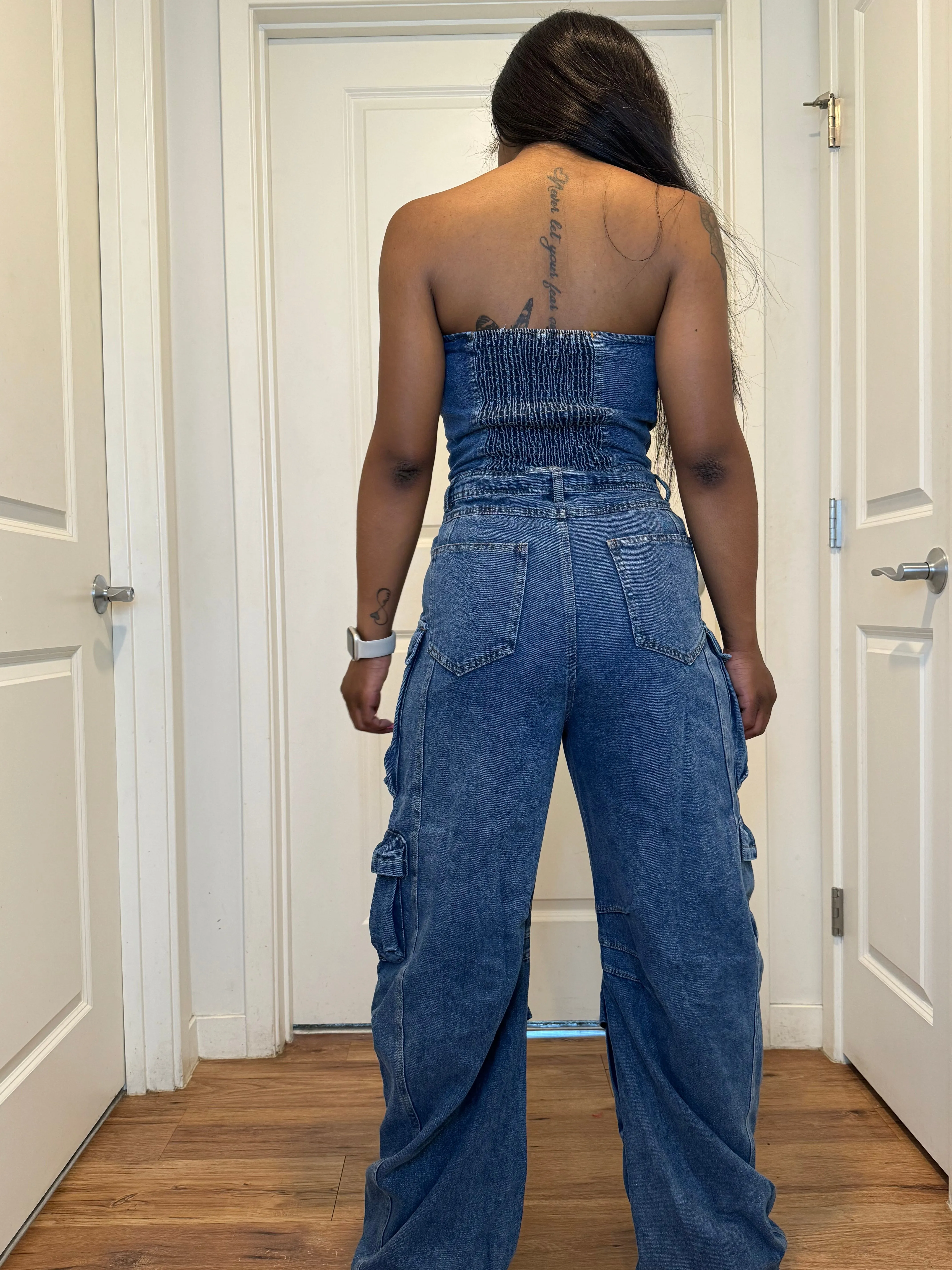Megan cargo jumpsuit