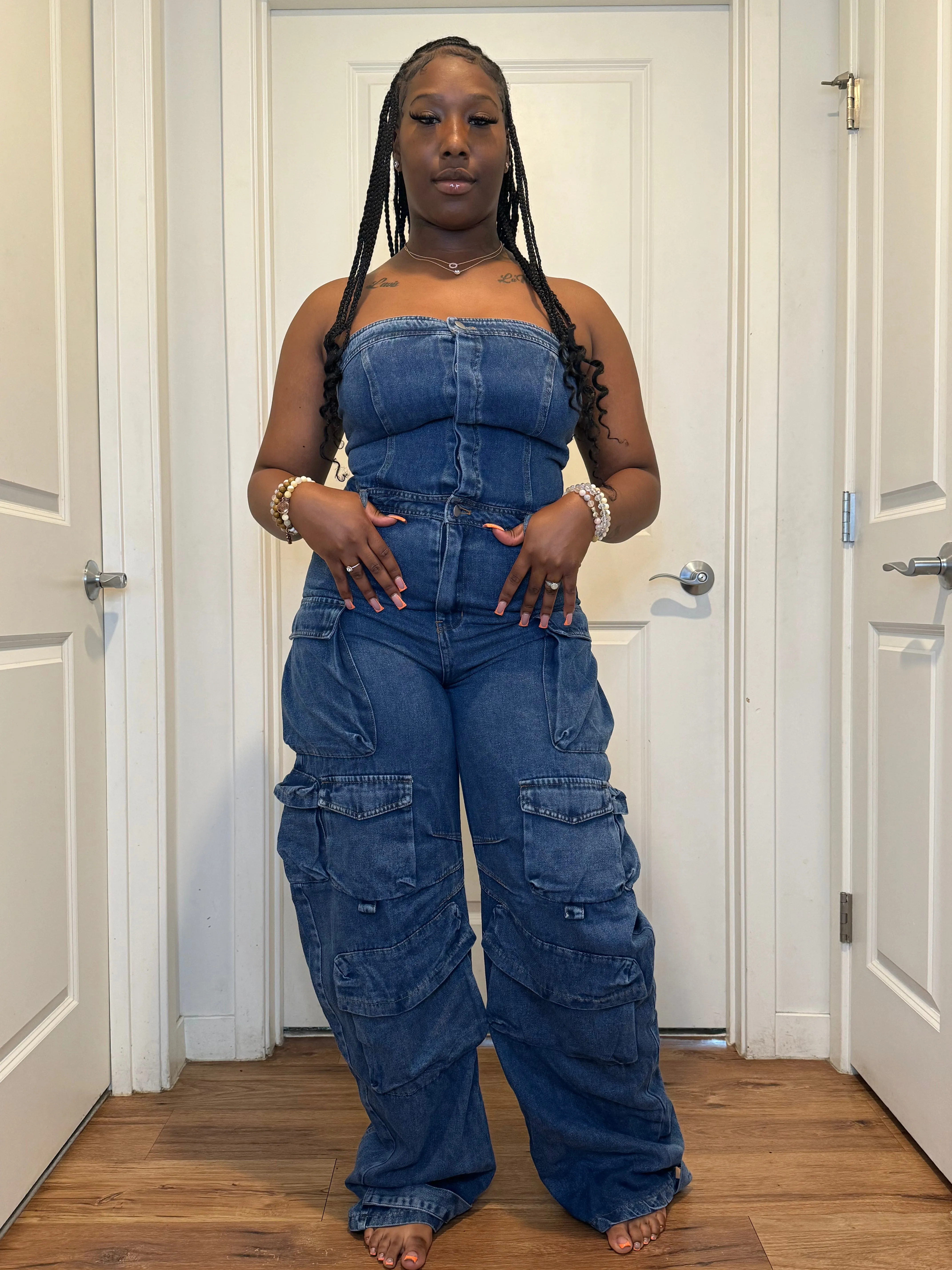 Megan cargo jumpsuit