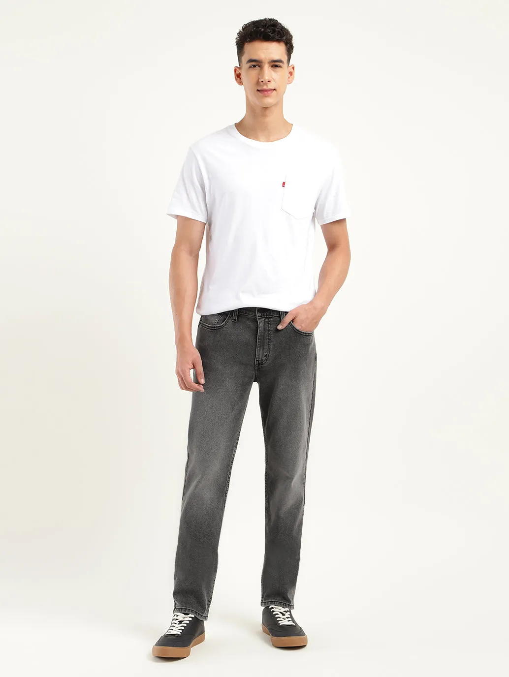 Men's 511 Black Slim Fit Mid Rise Jeans