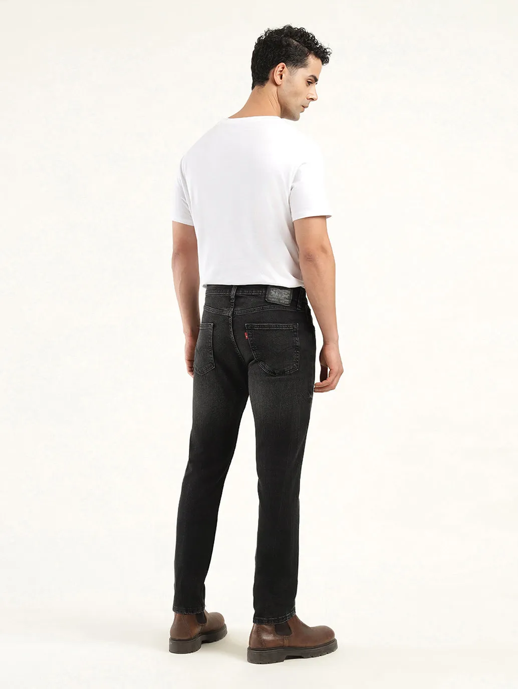 Men's 511 Black Slim Fit Mid Rise Jeans
