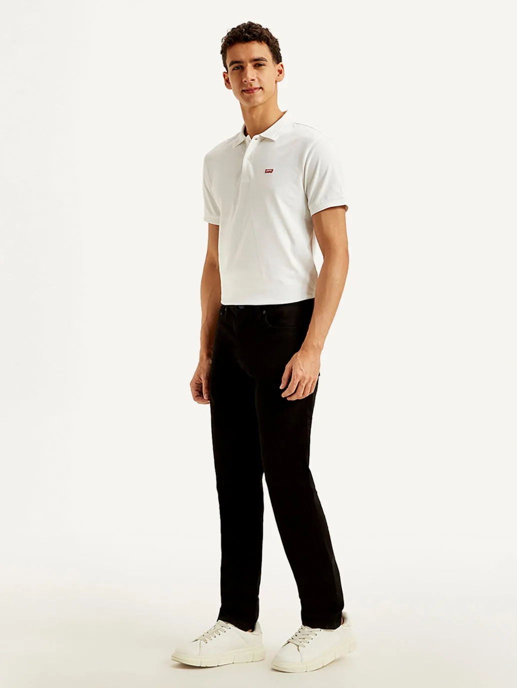 Men's 511 Black Slim Fit Mid Rise Jeans