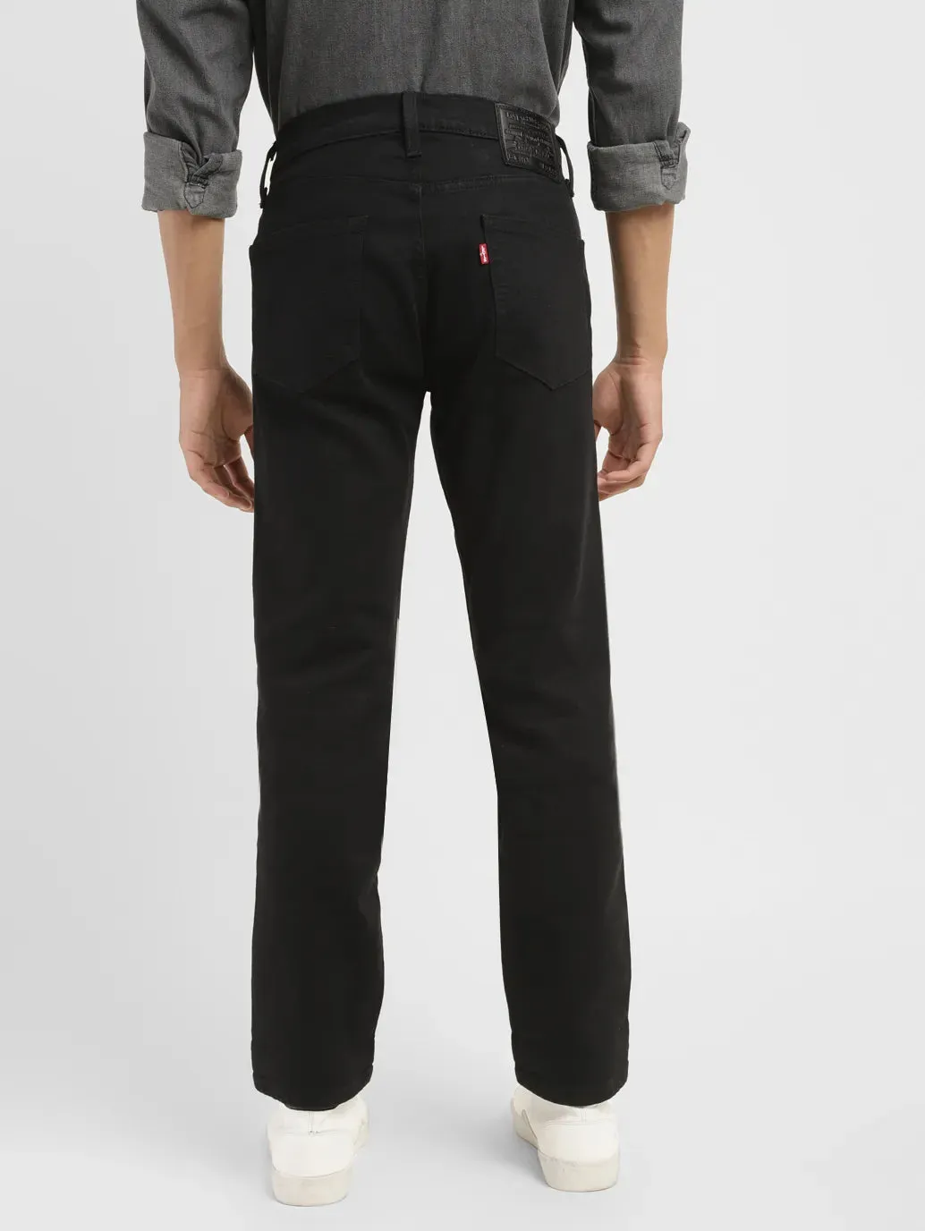 Men's 511 Black Slim Fit Mid Rise Jeans
